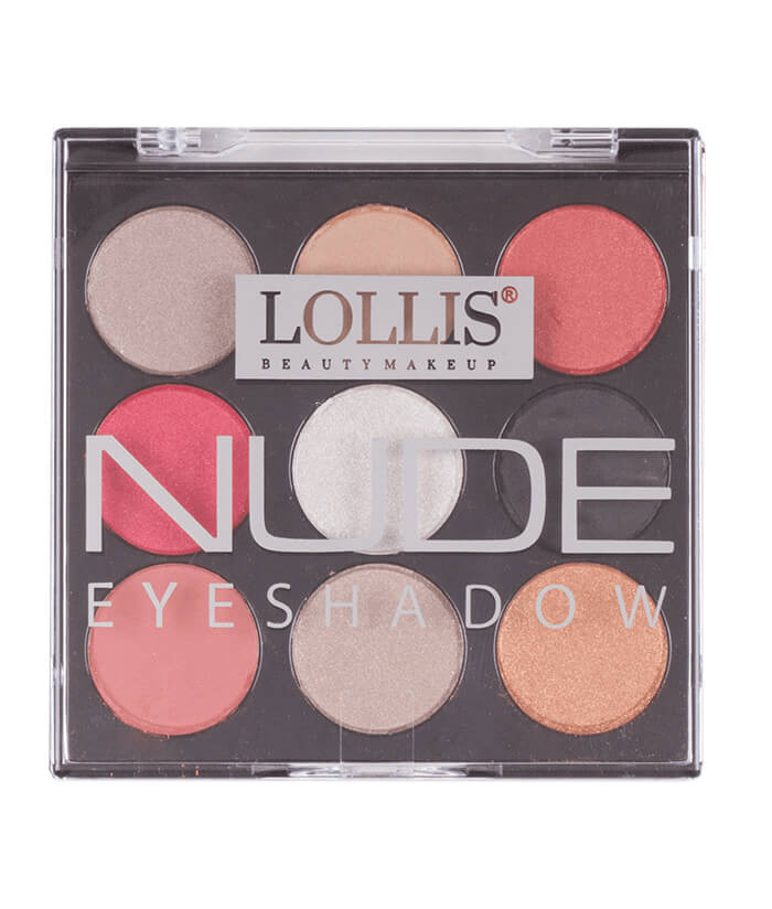 Lollis Nude Eyeshadow 9 Colour 91 - 14 gm