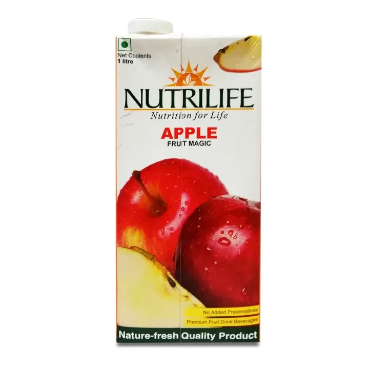 Nutrilife Fruit Juice Apple (Bhutan) - 1 ltr