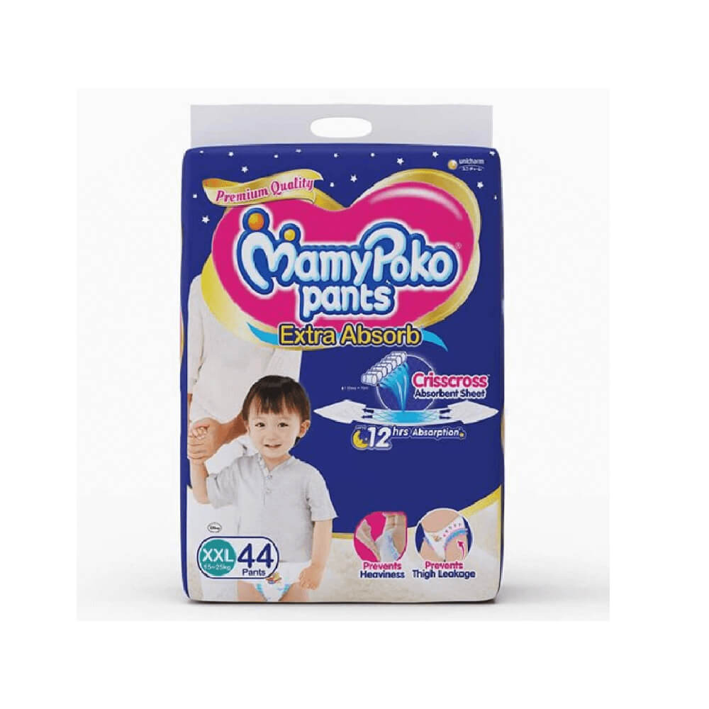 MamyPoko Baby Diaper XXL (15-25kg) - 40 pants