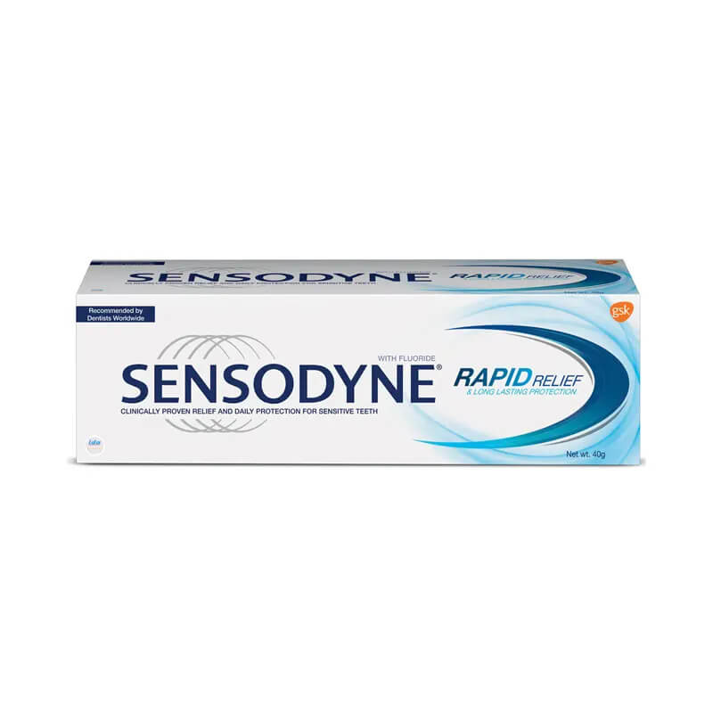 SENSODYNE Fluoride Toothpaste Rapid Relief - 40 gm