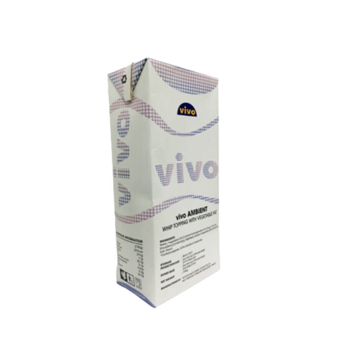 Vivo Ambient Topping Whipping Cream - 1100 gm