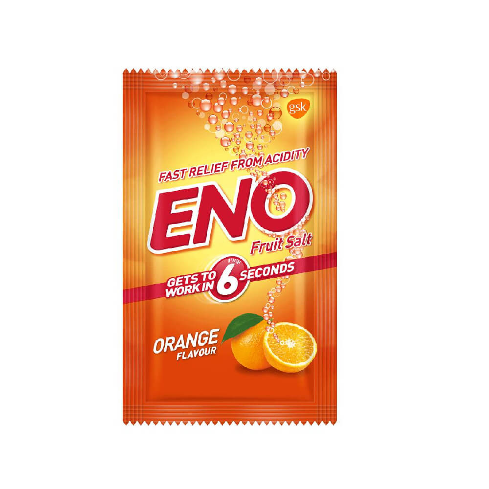 Eno Fruit Salt Orange Flavour - 5 gm