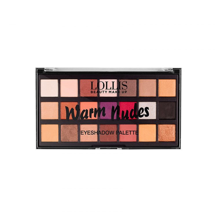 Lollis Matte Warm Nude Eyeshadow Palette 21 Colors