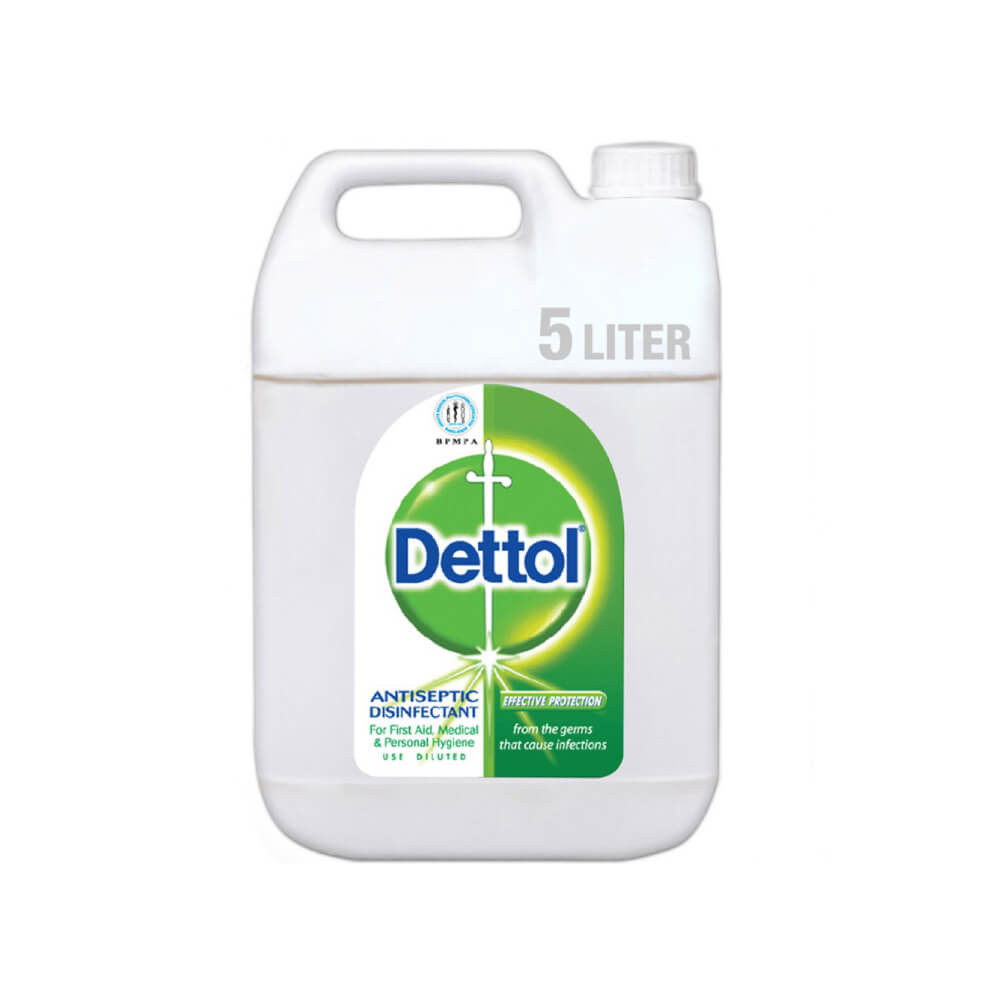 Dettol Antiseptic Disinfectant Liquid Original - 5 ltr