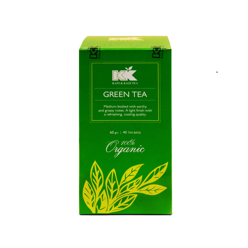 Kazi & Kazi Organic Green Tea - 40 bags