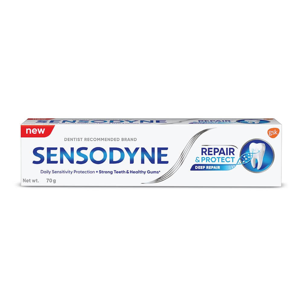 SENSODYNE Fluoride Toothpaste Repair & Protect - 70 gm