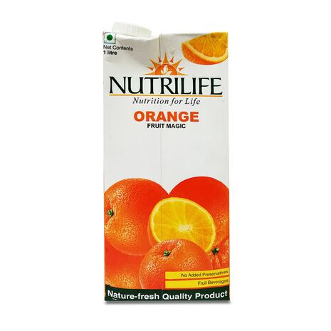Nutrilife Fruit Juice Orange (Bhutan) - 1 ltr