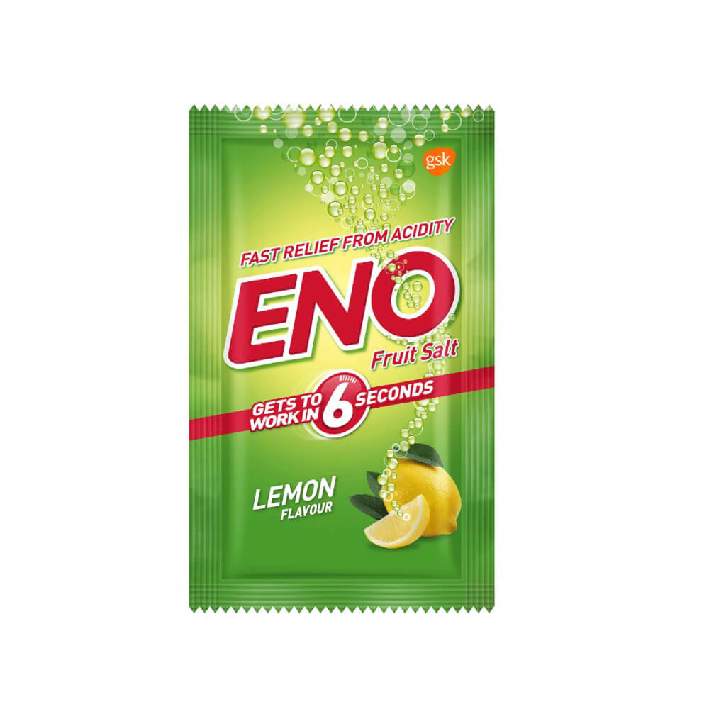 Eno Fruit Salt Lemon Flavour - 5 gm