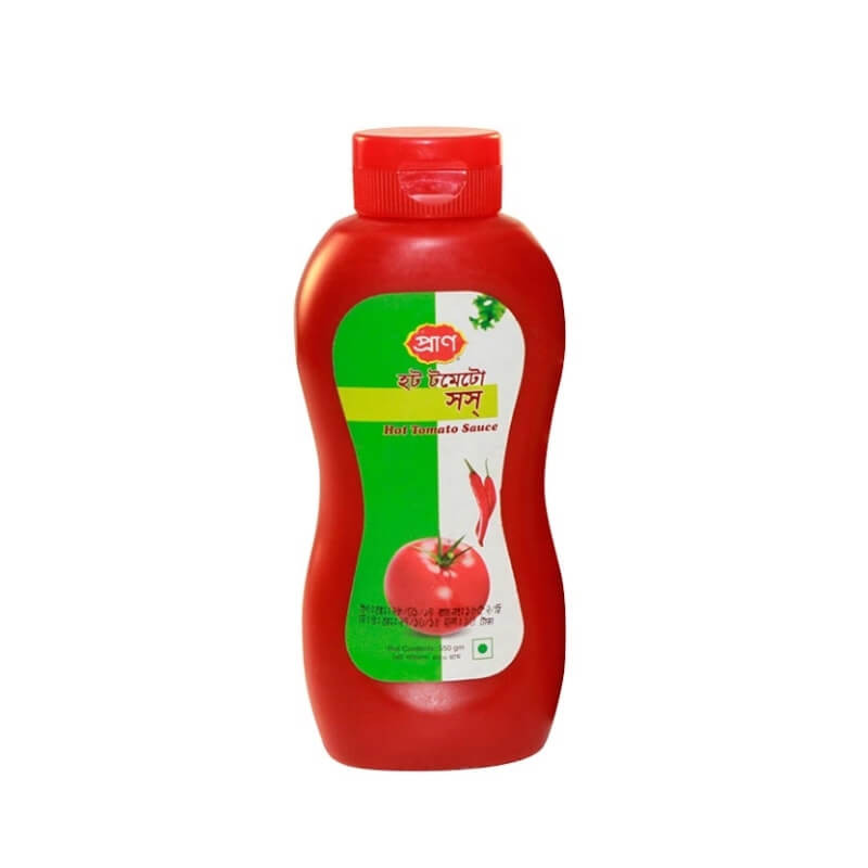 Pran Hot Tomato Sauce - 550 gm