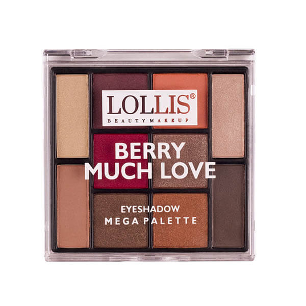 Lollis Berry Much Love Eyeshadow Palette - 20 gm