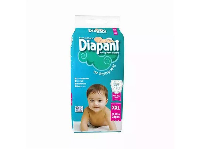 Bashundhara Baby Diapant 14-25Kg (XXL) 24Pcs