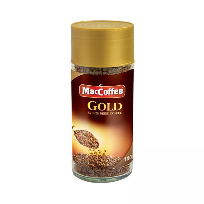 Maccoffee Gold Freeze Dried Coffee 100Gm (Jar)