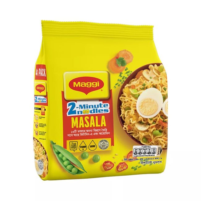 Maggi Masala Instant Noodles 4Pcs Pack