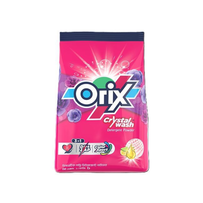 Orix Crystal Wash Detergent Powder 1Kg