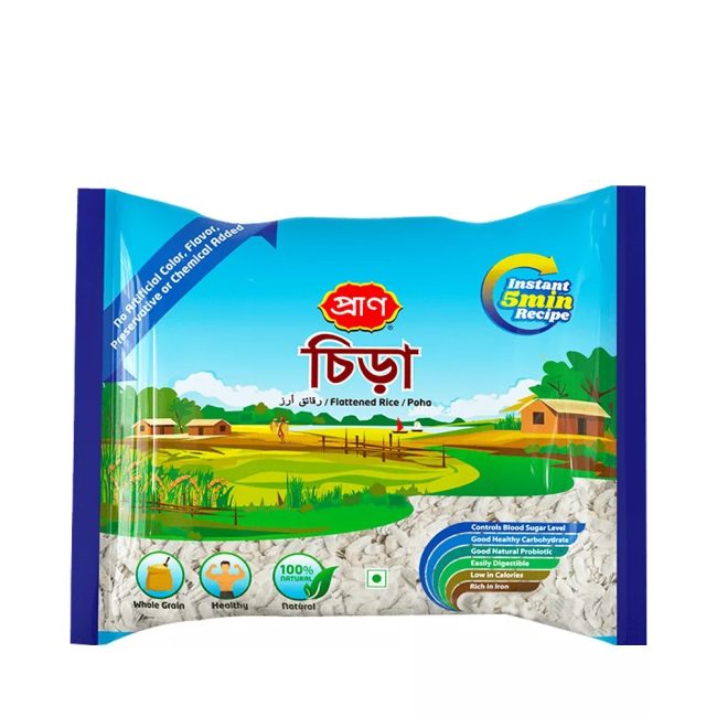 Pran Flattened Rice (Chira) 500Gm